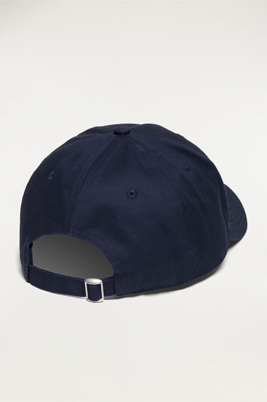 Unisex - Cap - Navy-blue baseball cap with embroidered logo