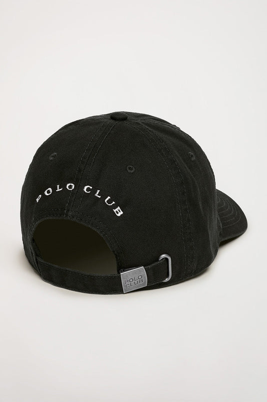 Unisex - Cap - Black cap with Rigby Go embroidered logo
