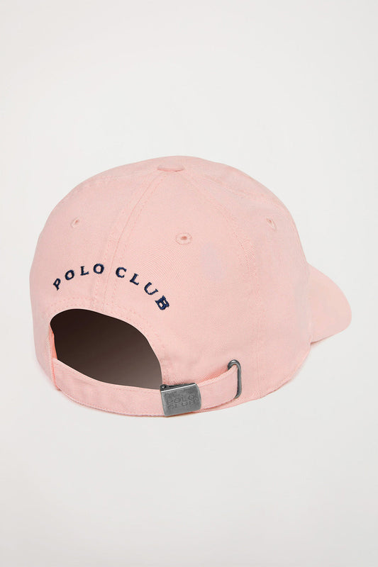Unisex - Cap - Pink cap with Rigby Go embroidered logo