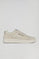 Beige casual faux-leather Milton men trainers with Polo Club tonal details