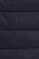 Navy-blue ultralight coat Cecilia with detachable hood and PC embroidery
