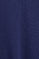 Ocean-blue V-neck knit jumper with Rigby Go embroidered logo