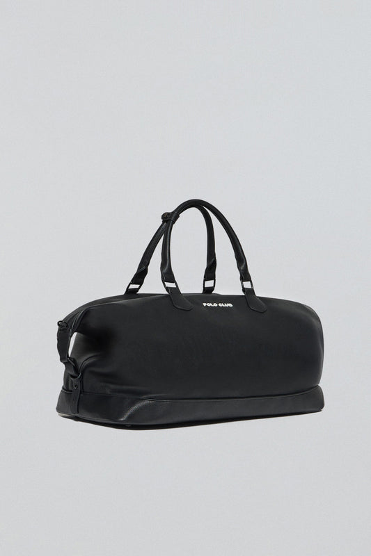 Unisex - Backpack - Black bag Kent with zip and Polo Club details