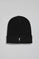 Black Vinny beanie with embroidered logo Rigby Go