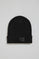 Black Vito beanie with Polo Club label detail