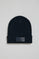Navy Vito beanie with Polo Club label detail