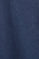 Navy-blue regular-fit shirt in linen and cotton with embroidered logo