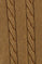 Camel garment-dye cable-knit jumper with embroidered logo