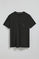 Black short-sleeve T-shirt with pocket and Rigby Best embroidery