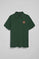 Green polo shirt Nautic with chest nautical patch
