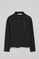 Black five-button polo shirt Priyanka with Rigby Go embroidery