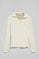 Nude buttonless polo shirt Pia with rubber Polo Club logo