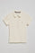 Nude five-button polo shirt Pereira with Rigby Go embroidery
