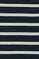 Navy-blue striped polo dress with nautical patch
