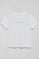 White T-shirt Tori with Polo Club Minimal Combo logo