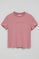 Dusty-pink T-shirt Tori with Polo Club Minimal Combo logo