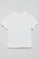 White T-shirt Diamond with Polo Club foil print