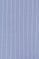 Blue striped cotton shirt Samanta with embroidered logo