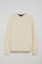 Nude round-neck relaxed sweatshirt with Rigby Go embroidery