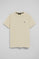 Nude round-neck T-shirt with Rigby Go embroidery
