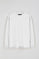 White loose-fit T-shirt with Polo Club detail