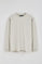 Light-grey loose-fit T-shirt with Polo Club detail