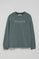 Grey sweatshirt with Polo Club rubber logo