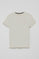 Light-grey round-neck T-shirt with Rigby Go embroidery