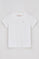 White T-shirt Hesperia with embroidered monogram