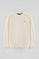 Nude relaxed-fit sweatshirt with Rigby Go logo