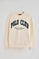 Nude wide-fit sweatshirt Established 2012 Polo Club