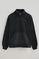 Black half-zip fleece sweatshirt with Polo Club logo