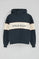 Navy-blue hoodie with Polo Club logo