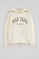 Nude hoodie with Established 2012 Polo Club logo