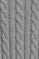 Grey-marl round-neck wool-blend jumper with Rigby Go embroidery