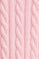 Pink-marl round-neck wool-blend jumper with Rigby Go embroidery