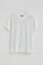 White T-shirt Amore with Polo Club branded patch
