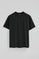 Black T-shirt JK with Polo Club logo