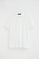 White cotton-linen polo shirt with Polo Club patch