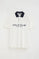 Nude polo shirt with collar and Established 2012 Polo Club logo in contrasting colour