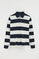 Striped polo shirt Polo Club in navy blue and nude