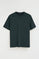 Navy-blue loose-fit T-shirt with round neck and Rigby Go logo