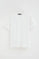 White loose-fit T-shirt with Polo Club patch