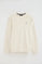 Nude relaxed-fit sweatshirt with Rigby Go embroidery