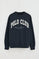 Navy-blue loose-fit sweatshirt with Polo Club logo