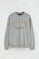 Grey loose-fit sweatshirt with Polo Club logo