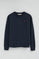 Navy-blue regular-fit sweatshirt with Rigby Go embroidery