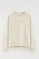 Nude loose-fit sweatshirt with Polo Club raised logo