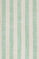 Green cotton-linen striped shirt with Italian collar and Polo Club logo