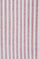Maroon striped Oxford shirt with regular fit and Rigby Go embroidery